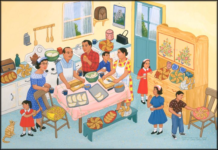 Carmen Lomas Garza - Empanadas - 2010